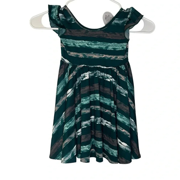 Dot Dot Smile Green Flutter Sleeve - Picture 2 of 3